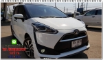 ปี 2017 TOYOTA SIENTA 15V สีขาว at เบนซิน  ดาวน์ 510 เปอร์เซ็น